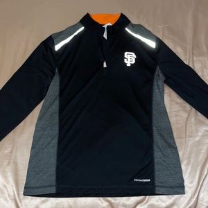 MLB San Francisco Giants Majestic Cool Base Half-Zip